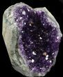 Dark Purple Amethyst Cut Base Cluster - Uruguay #36638-2